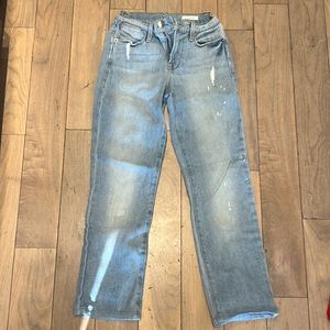 Le High Straight Frame Jeans